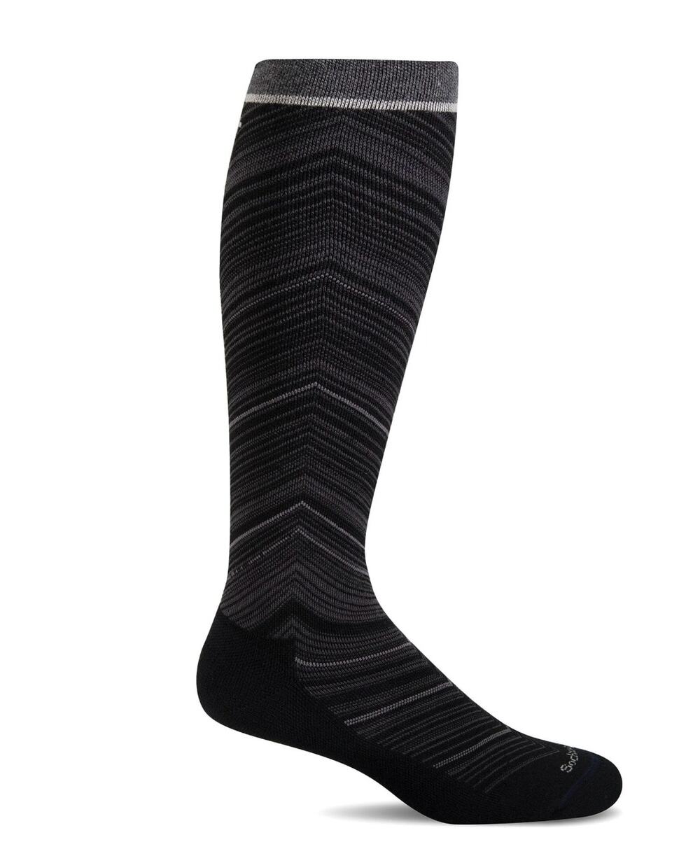 Women's Full Flattery | Moderate Graduated Compression Socks | Wide Calf Fit